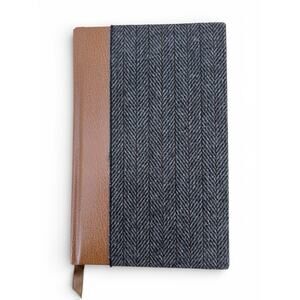 Vintage 1987 QuillMark Journal Tweed Faux Leather Random House Blank Never Used